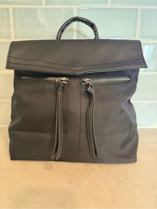 Botkier Handbags - Botkier Black Mini Backpack with Front Zips